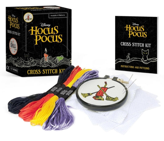 Book cover of: Hocus Pocus Cross-Stitch Kit. By: Running Press