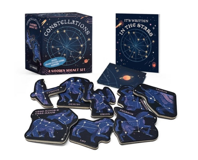 Book cover of: Constellations: A Wooden Magnet Set. By: Christina Rosso-Schneider