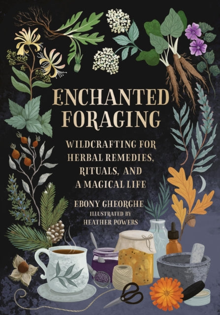 Book cover of: Enchanted Foraging. By: Ebony Gheorghe
