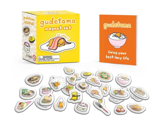 Book cover of: Gudetama Magnet Set. By: Jenn Fujikawa