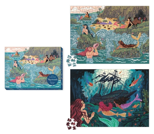 Book cover of: Mermaids 2-in-1 Double-Sided 500-Piece Puzzle