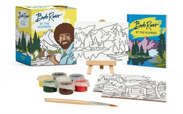 Book cover of: Bob Ross by the Numbers. By: Bob Ross