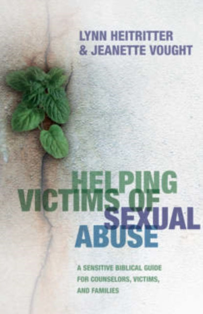 Book cover of: Helping Victims of Sexual Abuse – A Sensitive Biblical Guide for Counselors, Victims, and Families. By: Lynn Heitritter