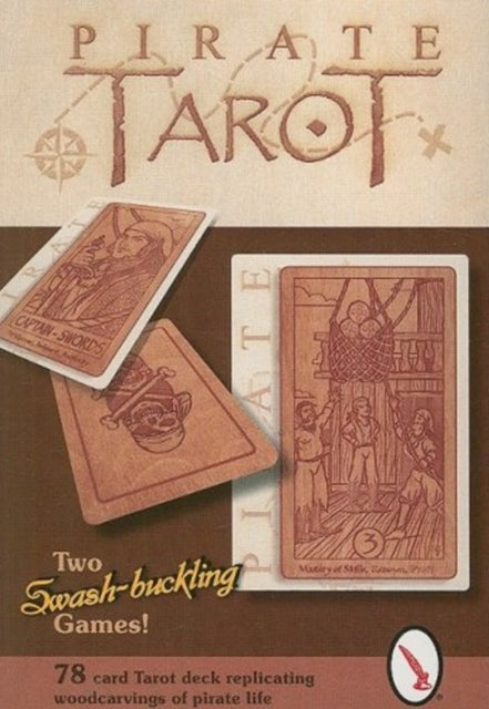 Book cover of: Pirate Tarot. By: Carrie & Lucas Amodio