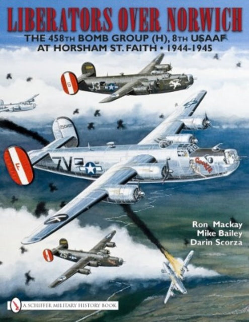 Book cover of: Liberators over Norwich. By: Ron Mackay