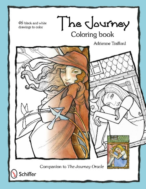 Book cover of: Journey Coloring Book. By: Adrienne Trafford