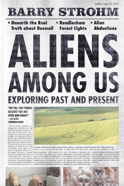 Book cover of: Aliens Among Us. By: Barry Strohm