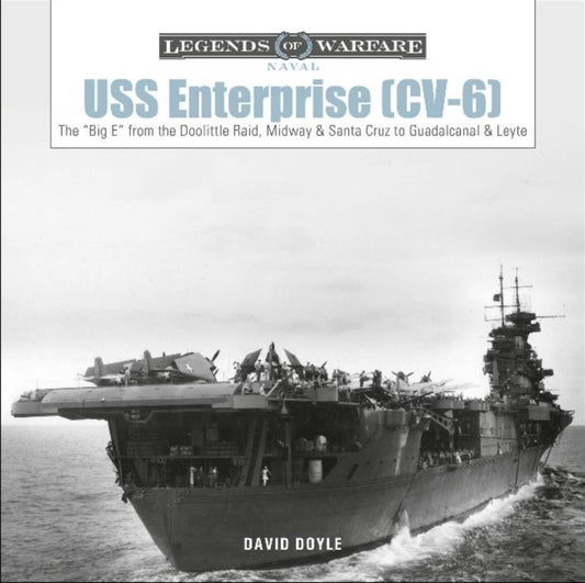 Book cover of: USS Enterprise (CV-6). By: David Doyle