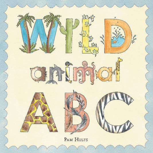 Book cover of: Wild Animal ABC. By: P. J. Rankin Hults