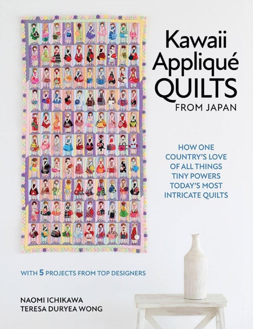 Book cover of: Kawaii Applique Quilts from Japan. By: Naomi Ichikawa