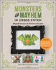 Book cover of: Monsters and Mayhem in Cross-Stitch