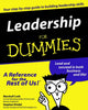 Book cover of: Leadership For Dummies
