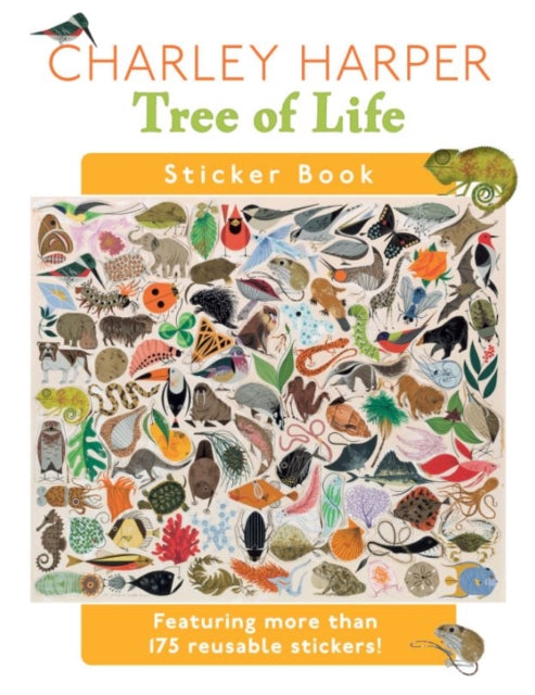 Book cover of: Charley Harper Tree of Life Sticker Book. By: Charley Harper