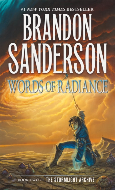 Book cover of: Words of Radiance. By: Brandon Sanderson
