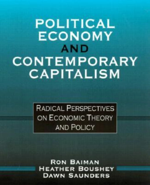 Book cover of: Political Economy and Contemporary Capitalism