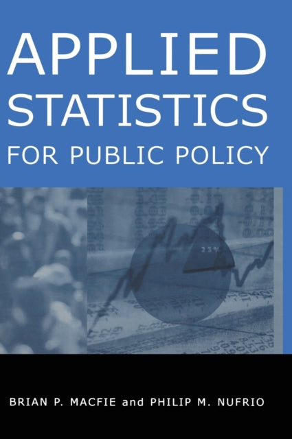 Book cover of: Applied Statistics for Public Policy