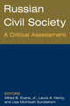 Book cover of: Russian Civil Society: A Critical Assessment. By: Alfred B., Jr. Evans