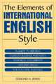 Book cover of: Elements of International English Style. By: Edmond H. Weiss