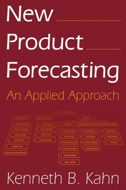 Book cover of: New Product Forecasting. By: Kenneth B. Kahn