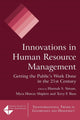 Book cover of: Innovations in Human Resource Management