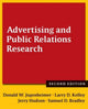 Book cover of: Advertising and Public Relations Research. By: Donald W. Jugenheimer