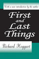 Book cover of: First and Last Things