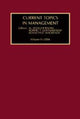 Book cover of: Current Topics in Management