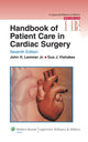 Book cover of: Handbook of Patient Care in Cardiac Surgery. By: John H. Lemmer