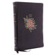 Book cover of: KJV Holy Bible: Super Giant Print with 43,000 Cross References, Deluxe Black Floral Leathersoft, Red Letter, Comfort Print (Thumb Indexed): King James Version. By: Thomas Thomas Nelson