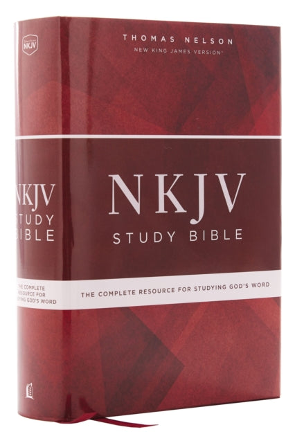 Book cover of: NKJV Study Bible, Hardcover, Comfort Print. By: Thomas Thomas Nelson