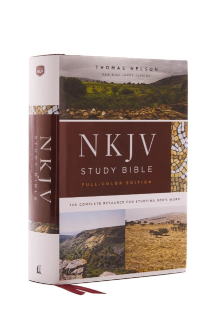 NKJV Study Bible, Hardcover, Burgundy, Full-Color, Comfort Print, The Complete Resource for Studying God’s Word 9780785220626 Thomas Thomas Nelson