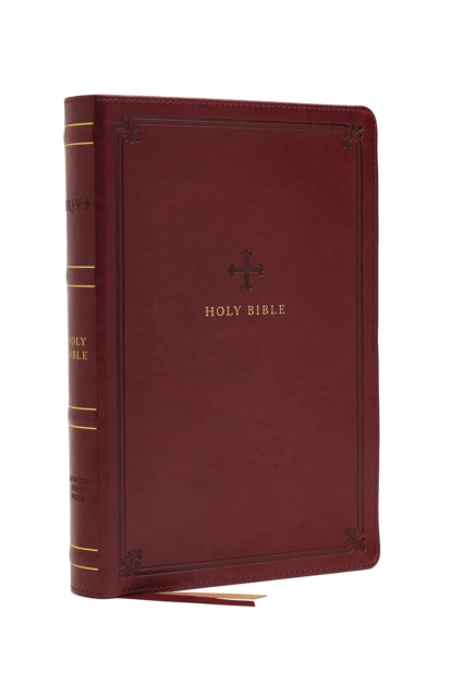 Book cover of: NRSV Large Print Standard Catholic Bible, Red Leathersoft (Comfort Print, Holy Bible, Complete Catholic Bible, NRSV CE)