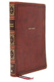 Book cover of: KJV Holy Bible: Giant Print Thinline Bible, Brown Leathersoft, Red Letter, Comfort Print: King James Version. By: Thomas Thomas Nelson