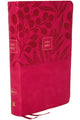 NKJV, End-of-Verse Reference Bible, Personal Size Large Print, Leathersoft, Pink, Red Letter, Comfort Print, Holy Bible, New King James Version 9780785233633 Thomas Thomas Nelson