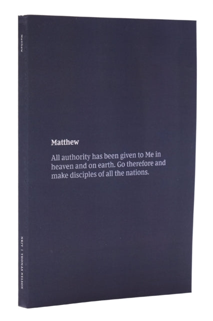 Book cover of: NKJV Bible Journal - Matthew, Paperback, Comfort Print. By: Thomas Thomas Nelson