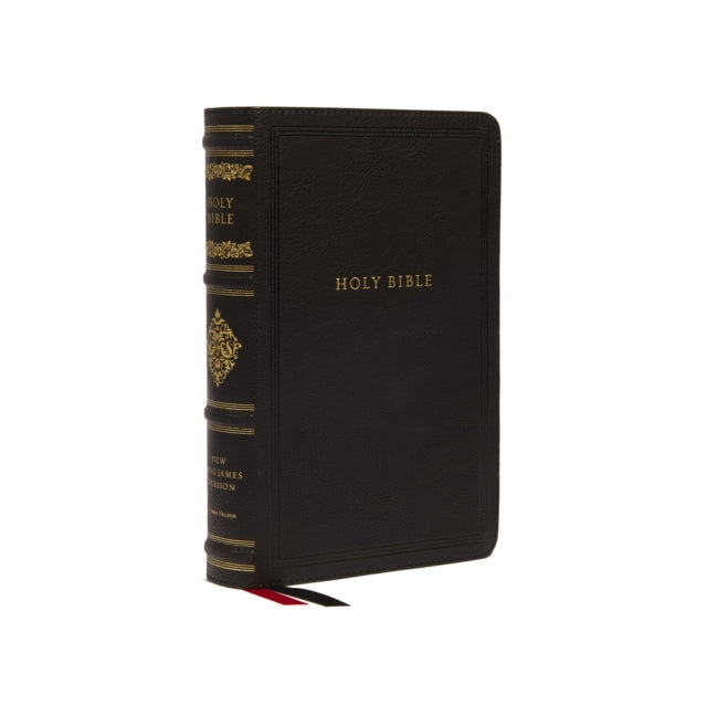 NKJV, Personal Size Reference Bible, Sovereign Collection, Leathersoft, Black, Red Letter, Comfort Print, Holy Bible, New King James Version 9780785264903 Zondervan Publishing Company