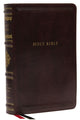 Book cover of: NKJV, Personal Size Reference Bible, Sovereign Collection, Leathersoft, Brown, Red Letter, Thumb Indexed, Comfort Print. By: Zondervan Publishing Company