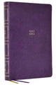 Book cover of: KJV Holy Bible: Paragraph-style Large Print Thinline with 43,000 Cross References, Purple Leathersoft, Red Letter, Comfort Print (Thumb Indexed): King James Version. By: Zondervan Publishing Company