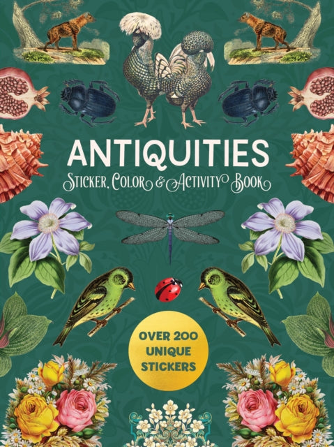 Antiquities Sticker, Color & Activity Book, Over 200 Unique Stickers 9780785846116 Editors of Chartwell Books