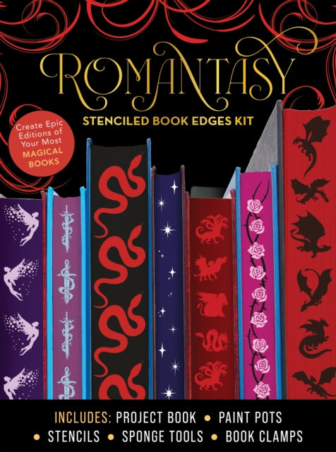 Book cover of: Romantasy Stenciled Book Edges Kit