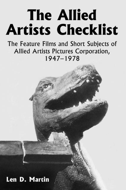 Book cover of: Allied Artists Checklist. By: Len D. Martin