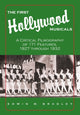 Book cover of: First Hollywood Musicals. By: Edwin M. Bradley