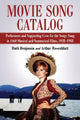 Book cover of: Movie Song Catalog. By: Ruth Benjamin