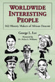 Book cover of: Worldwide Interesting People. By: George L. Lee