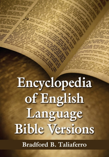 Book cover of: Encyclopedia of English Language Bible Versions