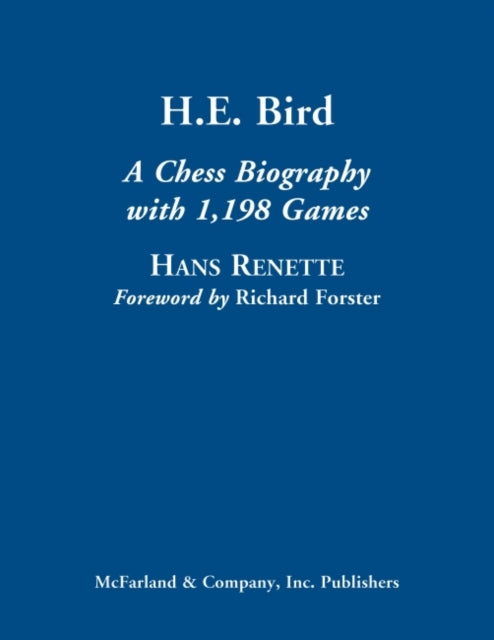 Book cover of: H.E. Bird. By: Hans Renette