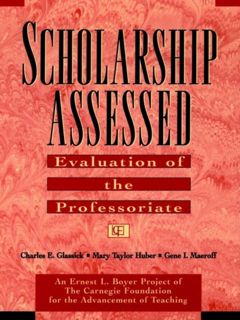 Book cover of: Scholarship Assessed