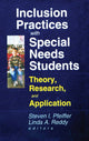 Book cover of: Inclusion Practices with Special Needs Students