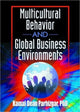 Book cover of: Multicultural Behavior and Global Business Environments. By: Kamal Dean Parhizgar
