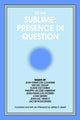 Book cover of: Of the Sublime: Presence in Question. By: Jean-Francois Courtine